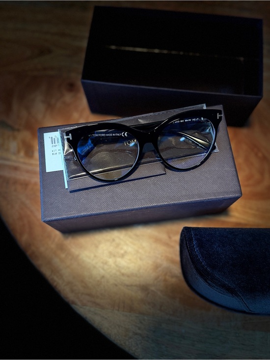 Tom Ford Black Round Optical Frames main image 6